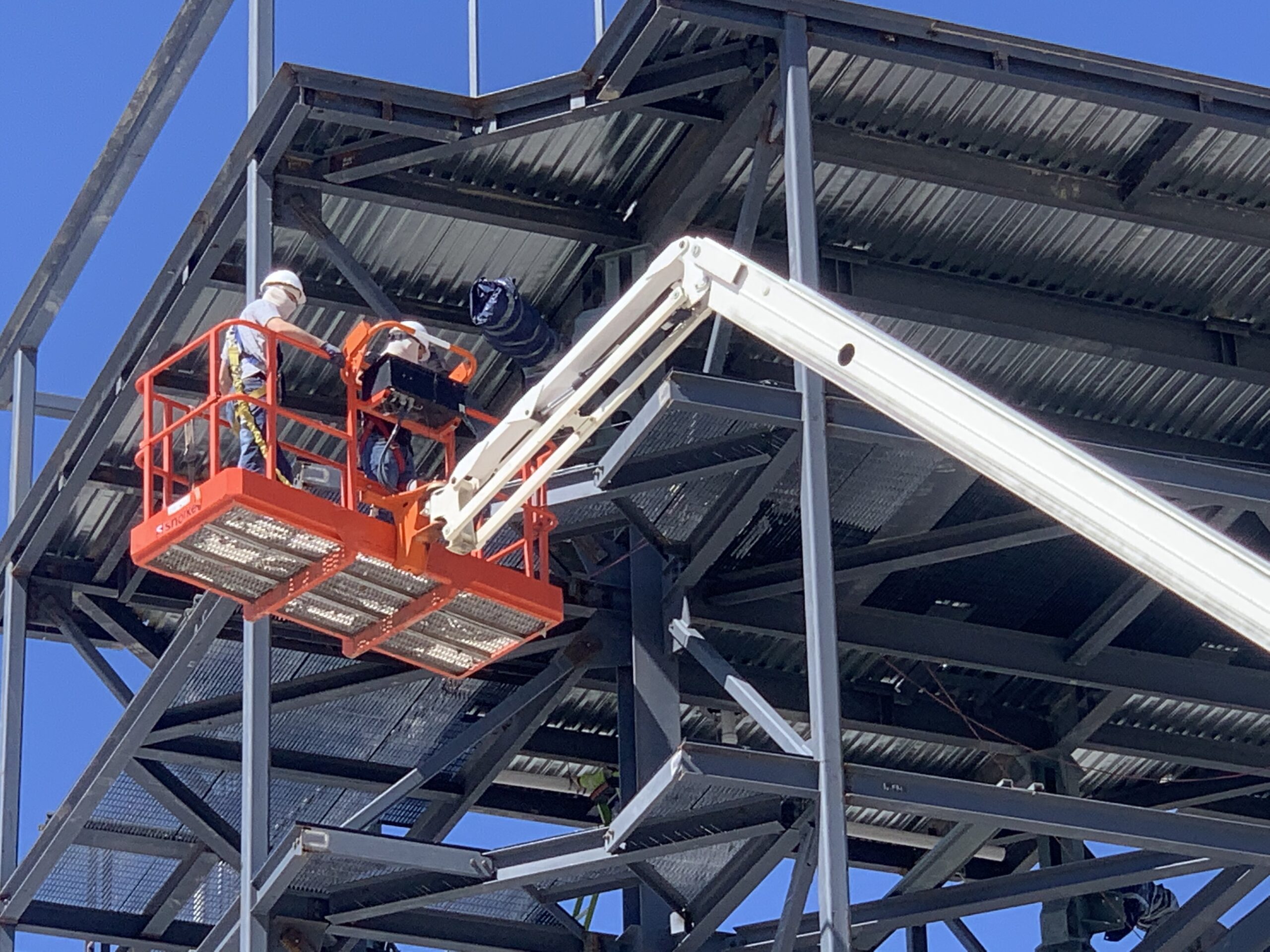 Commercial painting project by Budget Painting